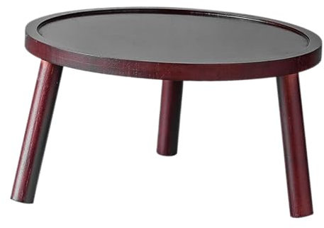 Sharplace Wooden Plant Stand Planter Holder Rack Home Flower Pots Stands Wood Plant Pot Holder for Garden Patio Dining Room Potted, Red