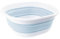 Bargain Shack Square Collapsible Basin Camping Bowls Collapsible Washing Up Bowl Space Saving Portable Kitchen Washing Basin for Camping, Caravans, Outdoor (Blue - 36.5cm)