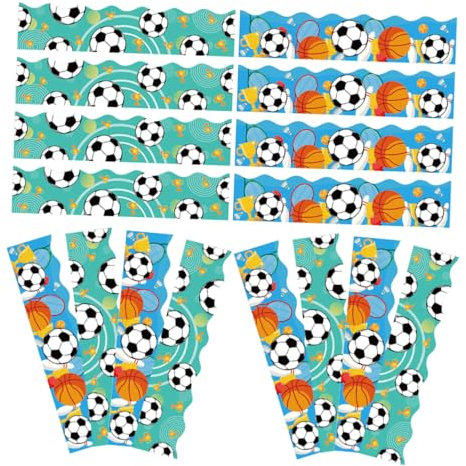 Pinnwand Aufkleber 60 Blatt aus Beschichtetem Papier Fußball Basketball