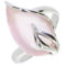 Bague fabr.européenne style français. Argent rhodié Quartz rose naturelle - modèle 3805-QR, taille 62