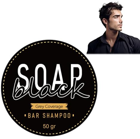 Rostblant Sapone naturale per capelli al Polygonum multiflorum, sapone shampoo per capelli neri, sapone shampoo anti-caduta dei capelli, favorisce la crescita dei capelli e previene la caduta dei