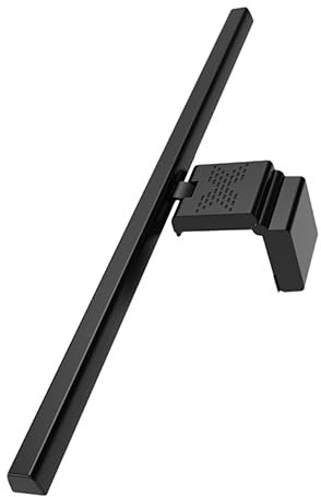 HOMSFOU Led Monitor Regolabile Protezione Design Per Riduzione Affaticamento Visivo Dimmabile e Compatibile Computer e Schermi
