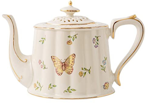 Tasses et Assiettes à café en céramique Anglaise, Services à thé de l'après-midi, Tasses et Assiettes en Porcelaine Anglaise (Gris Clair)