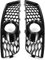 SWVYDC Parrilla de Parachoques Rejilla de Carreras para Faros antiniebla Delanteros Audi A3 8P 2009-2013, 1 par de Malla de Panal. Rejilla de Coche de automóvil(Glossy Black)