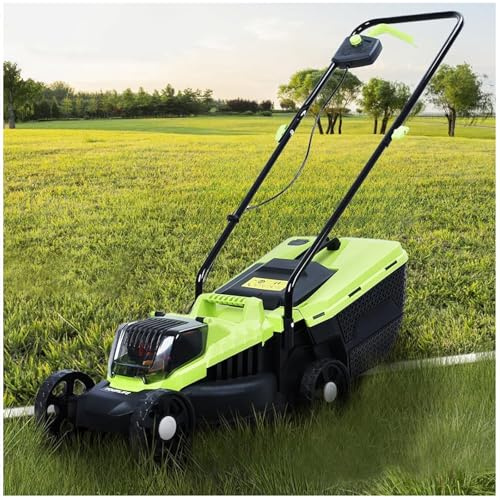 Tosaerba a batteria, tosaerba senza fili, semovente, con regolazione in altezza in 3 posizioni, borsa di raccolta rimovibile per mantenere la salute del prato