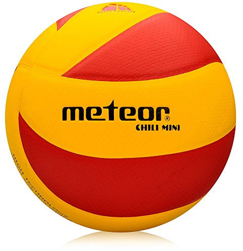 meteor® Volleybälle Größe fur Kinder Jugend und Damen ideal auf die Kinderhände abgestimmt idealer Volleybälle für Ausbildung weicher Volleyball mit griffiger Oberfläche