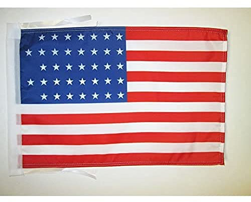 AZ FLAG Flagge USA 1867-1877 37 Sterne 45x30 cm Polyester 100D Kordeln