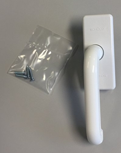Handhebel SCHÜCO in weiß