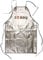 FuegoNet 231457 - Grembiule per proteggere dagli schizzi, 60 x 90 cm, Argento