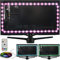 Luz de fondo en color Luminoodle para TV - Mando a distancia & controlador incorporado - Tira adhesiva de luz ambiente LED RGB con alimentación USB para pantallas planas LCD y monitores PC (5metros)