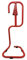 stabiler Universal - Ständer für Feuerlöscher Handfeuerlöscher, Pulverlöscher, Schaumlöscher, Löscher oder CO2-Löscher für 6kg 9kg oder 12kg Feuerlöscher
