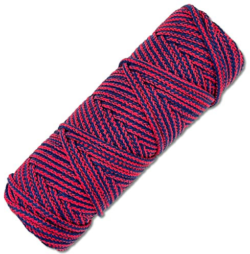 Baumwollkordel 50 Meter in 5 mm Makramee Kordel Baumwollseil Schnur Basteln DIY Schnur Turnbeutel… (M19 | Charisma)