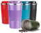 YINJAM Travel Mug Thermal Coffee Cups Insulated Stainless Steel Vacuum Tumbler with Leakproof Lid for Hot Cold Drinks Reusable (Purple, 380ml)