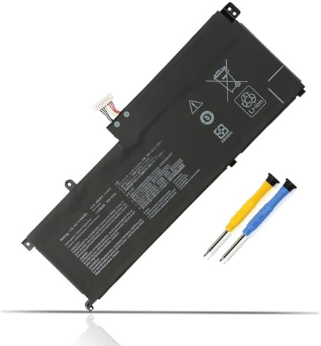 64Wh C41N2002 Laptop Batteria per Asus ZenBook Pro 15 OLED UX535 UX535L UX535LH Series 15.6 inch i7-10750H GTX 1650 UX535LH-BN150T UX535LH-BN128R UX535LH-BN033 UX535LH-BO124T Series 0B200-03770100