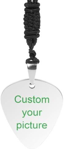 Benutzerdefinierte Gitarren-Plektren Personalisiert Die Halskette,Design-Bild-Foto-Text-Logo-Gitarren-Plektrum Dünne Mittelschwere Gauges Für Akustische E-Gitarre Bass Ukuleles Freund Geschenk,