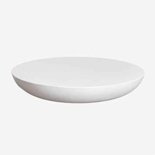 SKLUM Runder Mitteltisch für Cement Garden (Ø105 cm) Kasuni Eierschale