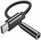 Sooiiyu USB Type C to 3.5mm Headphone Jack Adapter,USB C to Aux Audio Dongle Cable Cord, Compatible withiPhone 15 Plus/15 Pro Max, iPad Pro, Samsung Galaxy S23 S22 S21 Ultra, Pixel, MacBook, 2-Pack