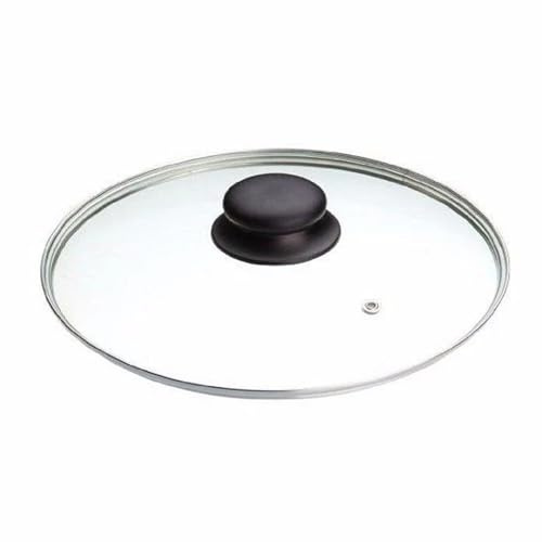 Tempered Glass Lids for Pans and Pots, Saucepan, Casserole, Frying Pan Lids 14-40 cm Sizes (40 cm)