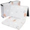 Klappmatratze Faltbare Reisebett Baby Matratze 60x120 cm - Faltmatratze für Kinder Gästematratze klappbar Babymatratze Bodenmatratze Schlafmatratze und Reisematratze Teddybären