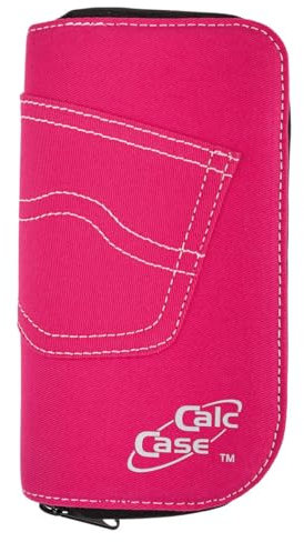 CalcCase Schutztasche Taschenrechner Casio FX 82 DE X Pink