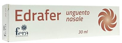 Fera Pharma Edrafer Unguento Nasale - Unguento per Naso, Narici e Labbra ad Azione Idratante, Protettiva, Rigenerante e Lenitiva, 30 ml