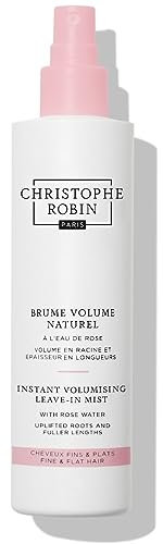 Christophe Robin Instant Volumising Leave-In Mist with Rose Extract 150ml -Leave-In Spray for Root Lift & Instant Volume – Enriched with French Rose, Baobab Extract & Sea Minerals