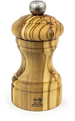 PEUGEOT 38229 Mühle, Olivenholz, 10 cm, Einheitsgröße