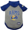 NFL LOS Angeles RAMS Hoodie FÜR Hunde & Katzen | NFL Football Lizenziertes Hunde-Kapuzenshirt | Sport-Kapuzenshirt für Haustiere | Lizenziertes sportliches Hunde-Shirt
