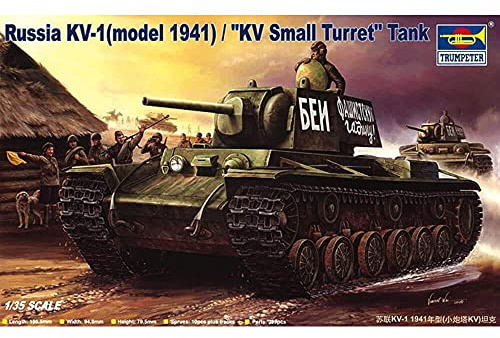 Trumpeter 00356 Modellbausatz Russland KV-1 (1941), Verschieden