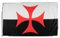 Flagge Kreuzritter Kreuz - 90 x 150 cm