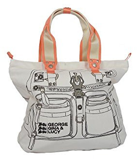 George Gina & Lucy Damen Handtasche PAINTED B unitüpf