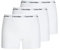 Calvin Klein Herren Trunk 3PK Badehose, White, M (3er Pack)