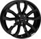 Autec Felgen UTECA 8.0x18 ET45 5x108 SW für Ford C-MAX Edge Focus Galaxy Kuga Mondeo S-MAX Tourneo Connect Tr