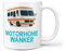 TeHe Gifts Motorhome Wanker Gift Mug Funny Rude for Him Her Men Women Birthday Gifts