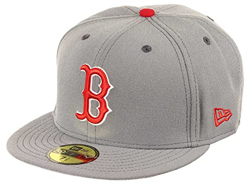 New Era Boston Red Sox Grey Collection 59Fifty Basecap - 8-64cm (XXL)