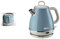 Ariete Vintage 155 Grille-Pain design 2 Tranches,Bleu Pastel & Vintage 2868 Bouilloire Électrique en Acier Inoxydable pour Infusions, Thés et Tisanes, Système de Mise Hors Tension,Bleu Clair