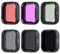 YALLSAME ND-Filter für GoPro Hero 7 6 5 mit ND8/16/32 CPL Farbe Magenta Rot Set, ideal für Unterwasser-Schnorcheln, Standard-Tagesfotografie, Objektivfilter-Set, Zubehör für GoPro 7, 6, 5