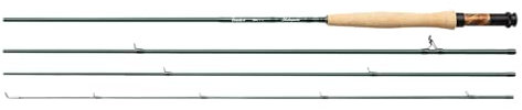 Shakespeare Oracle 2 Flussfliegenrute - Hochleistung Carbon Konstruktion, schnelle Aktion, Sensible Spitze, leichtes Design, komfortabler Korkgriff, ideal zum Flussfliegenfischen - 6ft