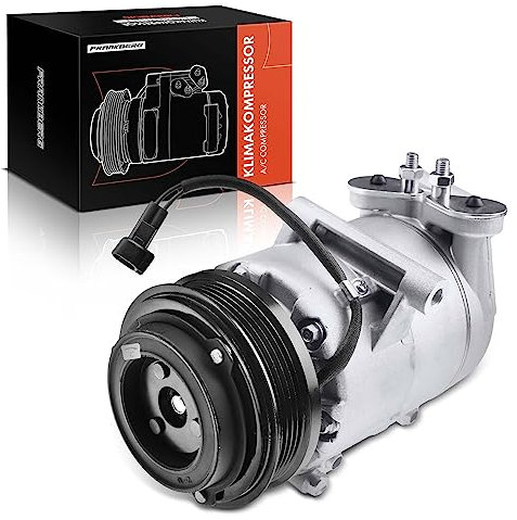 Frankberg Compresor de aire acondicionado con embrague Gasolina Compatible con C-Max DM2 Focus C-Max DM2 Focus II Cabriolet Focus II DA DP HCP DB DH FCH DA DS FFS C30 533incl. aceite premezclado