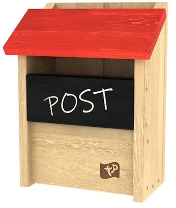 TP Toys Accessoire Boîte Aux Lettres pour Maisonnette De Jeux en Bois, pour Jeux Extérieurs, Certifiée FSC, pour Les 3 Ans Et Plus