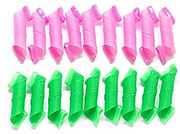 Lockenwickler,Heatless Curls 12st 18pcs 30cm 45cm Lange Magic Hair Roller Lockenwickler Spiral Curls weiche magische Curle Lockenwickler DIY Haar-Styling Locken-Werkzeuge (Size : Wave roll 15cm)