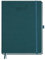 BEZEND Kalender 2025 2026 Wochenplaner A4, 18-Monate Buchkalender Juli 25-Dez 26, PU-Leder Hardcover 1 Woche 2 Seiten mit Stifthalter - Dunkelgrün