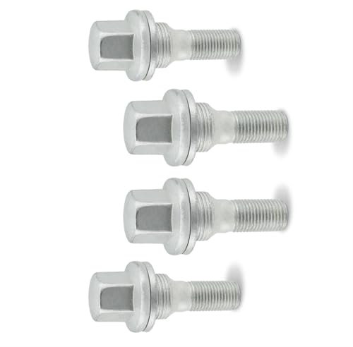 VINCTV Vis de Roue Jante Compatible avec Peugeot pour 206 207 208 308 407 Boulons Roue Boulons Pneu en Acier Remplacements Boulons Accessoires pour Maintenir Les Moyeux OEM:9682405080 540567