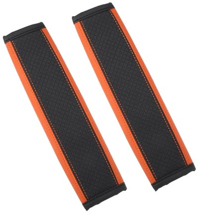 WBZHUSS 2 Stück Auto Gurtpolster, für FIAT 500 500S 500E 500C 500L 500X Weiche Autosicherheitsgurtprotektoren Bequeme Sicherheitsgurtbezüge