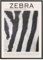 MJ-GRAPHICS® Poster Zebra Fell Bild Tier Textur Wandbild Safari Tierbild Wohnzimmer Büro Dekoration Boho Kunstdruck Schwarz-Weiß Tierposter Natur Deko Wildtier Bilder Tiermotiv - A4 Ohne Rahmen