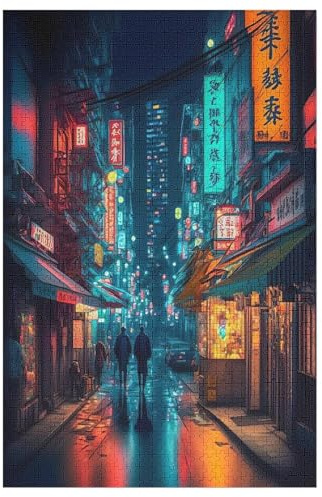 1000-teiliges Puzzle Für Erwachsene, Tokyo, Japan -Puzzles, Dekompressionsspiel, Spielzeugpuzzles, Geburtstagsgeschenke 78×53cm