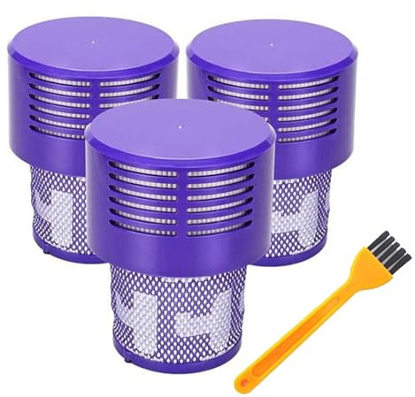 Filtres HEPA De Remplacement Lavables For Aspirateurs Dyson V10, V10 Cyclone Series, V10 Absolute, V10 Animal, V10 Total Clean Et SV12.(5.8MM)