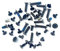 ZAHARA Complete Set of Screws Replacement for Asus TUF Gaming F15 FX507 FX507ZC FX507ZE FX507ZM FX507ZR FX507VV FX507VU FX507ZV FX507VI FX507ZI FX507ZU