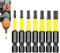 High Magnetic Screwdriver Drill Bit Set, 7X Magnetic Drill Bits for Screws, Anti Slip Adapter Driver Precision Wrench for Woodworking Home Metal Construction