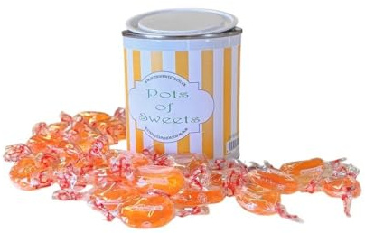 250g Paint Pot Tin of Barley Sugar Sweets